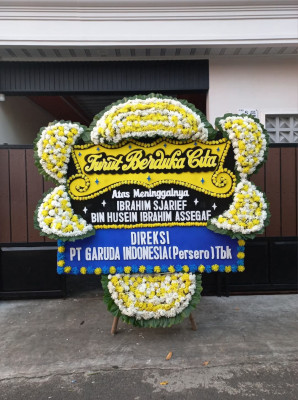 Papan Bunga Duka di Wangunreja