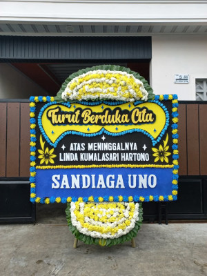 Papan Bunga Duka di Wangunreja